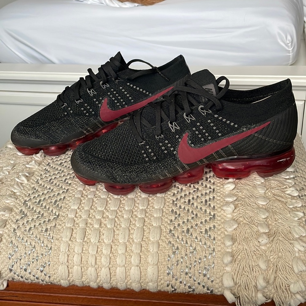Nike VaporMax Red and Black